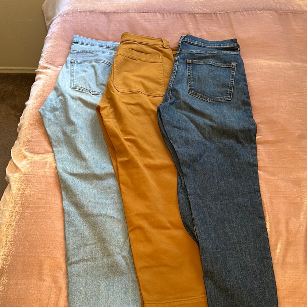 Everlane jeans. All size 12.